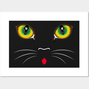 Beautiful Cat Eyes Posters and Art